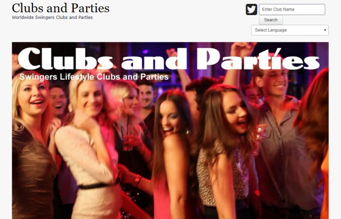 swingers clubs and parties